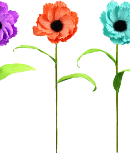 2099 BOUQUET DE FLEURS ANEMONE 7P